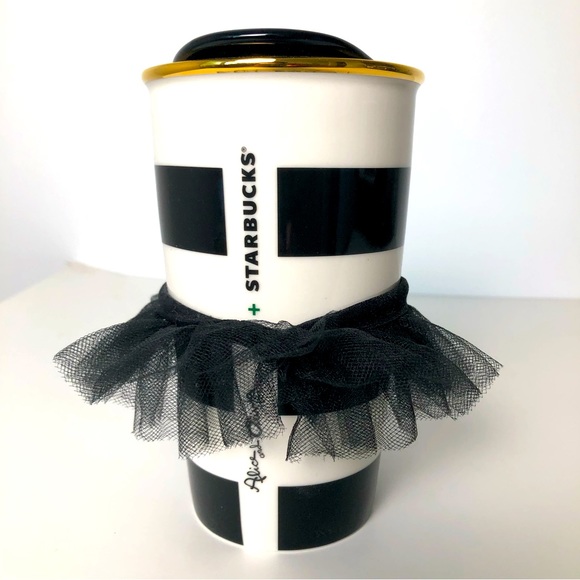Alice And Olivia Starbucks Double-Wall Ceramic Mug NEW - Picture 8 of 10